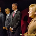 Angela Merkel and King Juan Carlos, Putin and Barack Obama